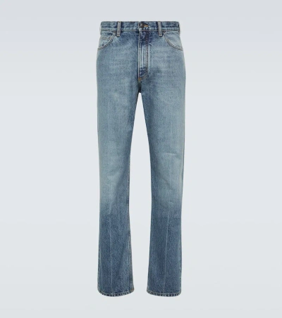 The Row Fred Slim Jeans In Blue