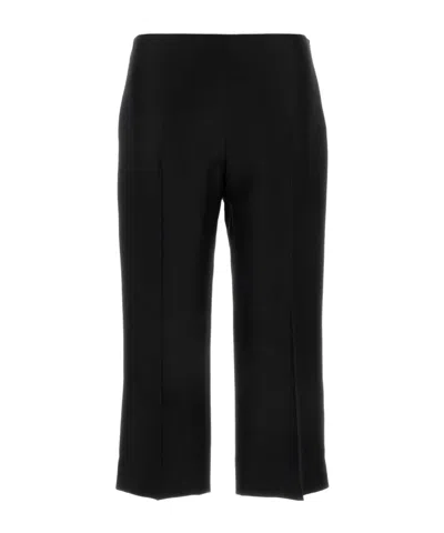 The Row Front Pleated Casual Pants In Black