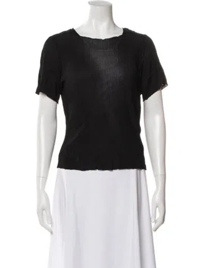 Pre-owned The Row Fuku Crew Neck T-shirt In Black