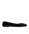 The Row Fur Ballet Flats