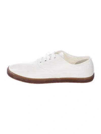 Pre-owned The Row Fynn Sneakers In Brown/white