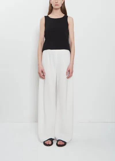 The Row Gala Cady Pant In White