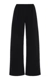 The Row Gala Cady Wide-leg Pants In Black