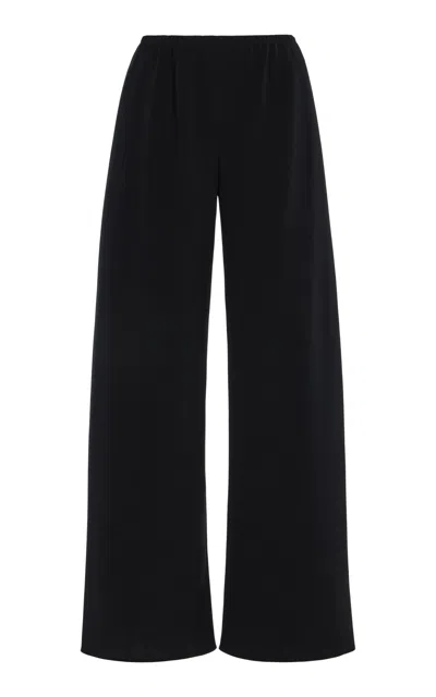 The Row Gala Cady Wide-leg Pants In Black