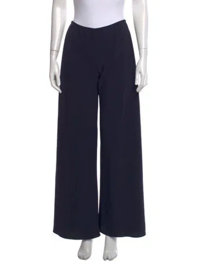 Pre-owned The Row Gala Pant Wide Leg Pants In Blue