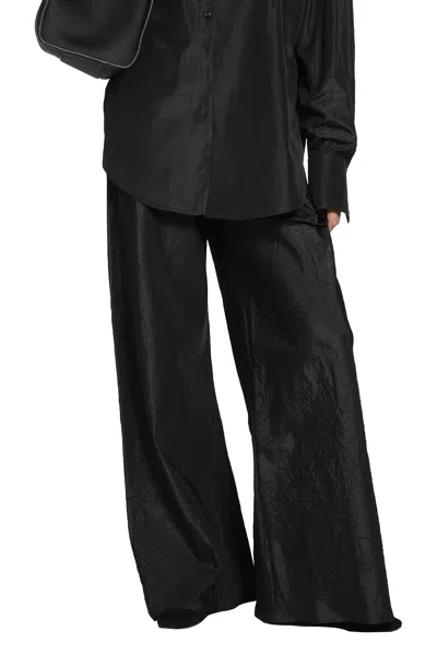 The Row Gala Pants In Black