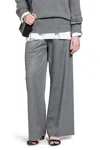 The Row Gala Pants In Gray