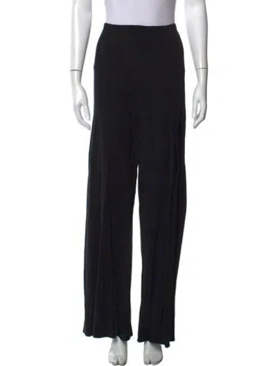 Pre-owned The Row 'gala' Pants Wide Leg Pants In Black