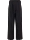 The Row Polyester And Wool-blend Gala Trousers In Black