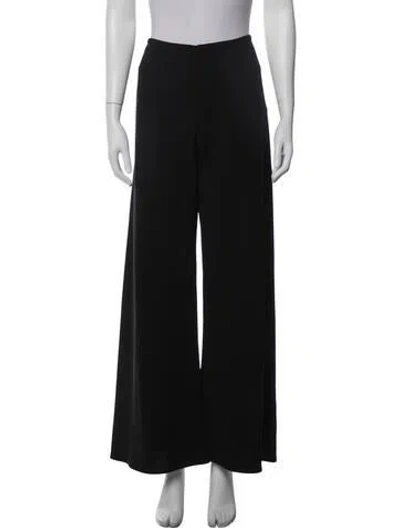 Pre-owned The Row Gala Wide Leg Pants In Black
