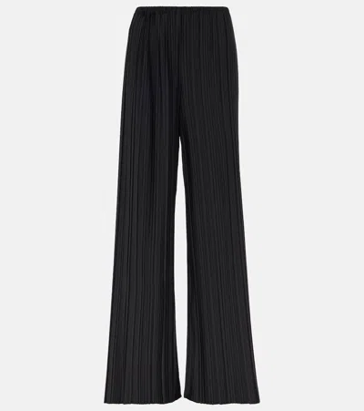 The Row Gala Wide-leg Pants In Black