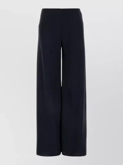 The Row Gala Wide Leg Tailored Cady Trousers