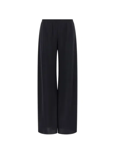 The Row Gala Wide-leg Trousers In Blue