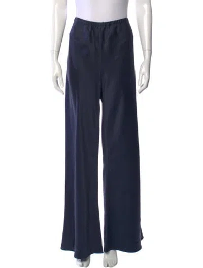 Pre-owned The Row 'galen' Wide Leg Pants W/ Tags In Blue