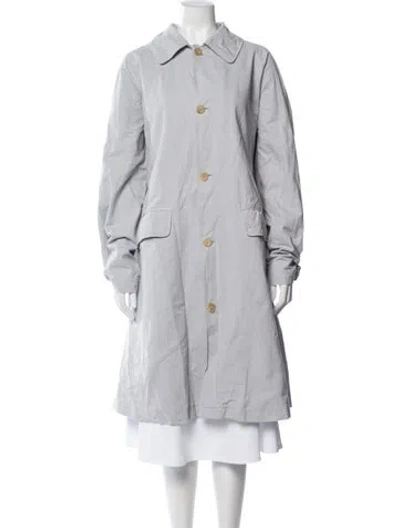 Pre-owned The Row Garth Coat In Neutral