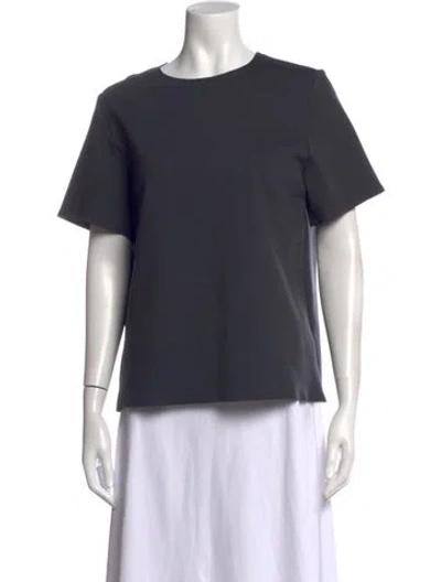 Pre-owned The Row Gaspar Crew Neck Top W/ Tags In Grey