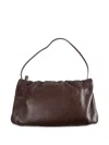 The Row Gathered Leather Tote Bag