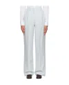 The Row Gaugin Zipper Casual Pants In White