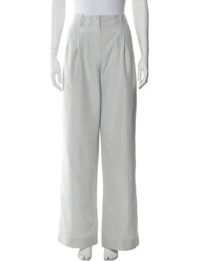 Pre-owned The Row Gauguin Pant Wide Leg Pants In Gray