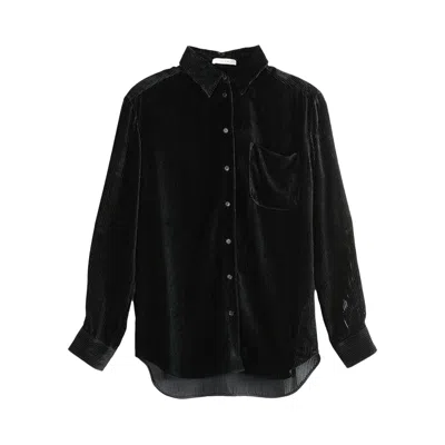 Pre-owned The Row Gavina Shirt 'black' | Women's Size 4