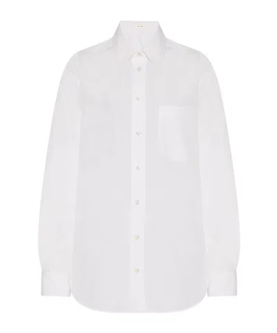 The Row Gavina Shirt In White