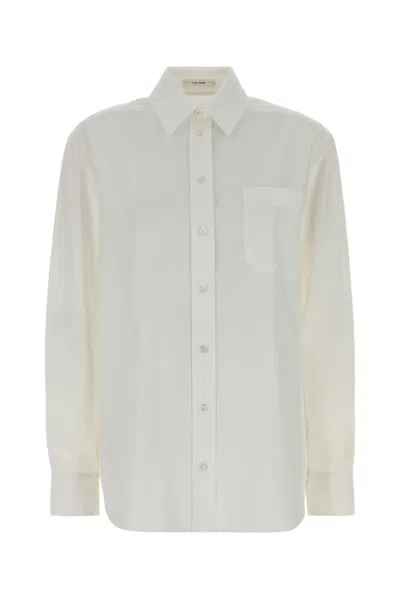 The Row Gavina Shirt In White