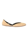 The Row Suede Gemma Ballet Flats