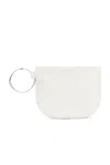 The Row Geo Bracelet Clutch In White Ans