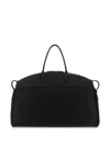 The Row George Duffle Bag In Black