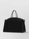 THE ROW GEORGE LEATHER TRAVEL BAG