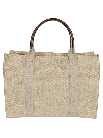 The Row Georgia Canvas Tote Bag In Sand