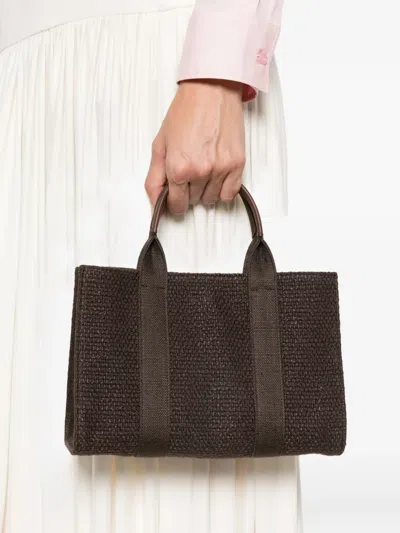The Row Georgia Tote Bag In Brown