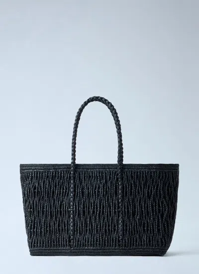 The Row Georgica Tote Bag In Black