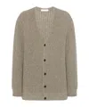 The Row Khaki Gert Cardigan In Nude