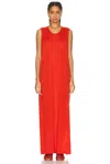 The Row Gianna Dress In Firetruck