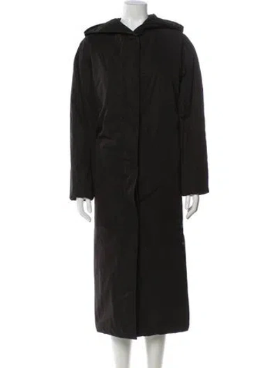 Pre-owned The Row Gini Performance Coat In Black