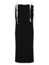 The Row Giuliessa Midi Dress In Black