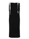 The Row Giuliessa Midi Dress In Black