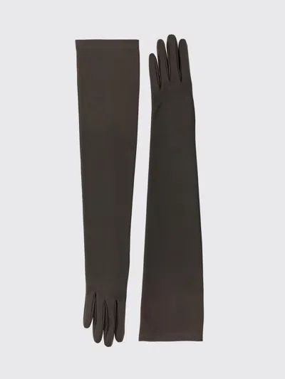 The Row Gloves Woman  In Brown