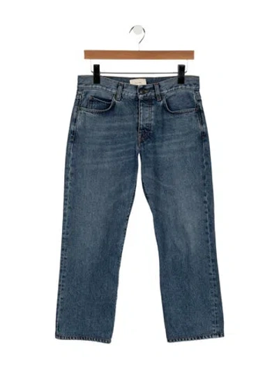 Pre-owned The Row Goldin Jean Straight Leg Jeans In Blue