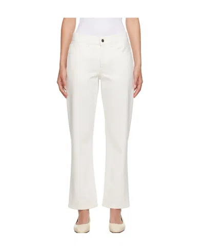 The Row Goldin Low-waisted Jeans In White