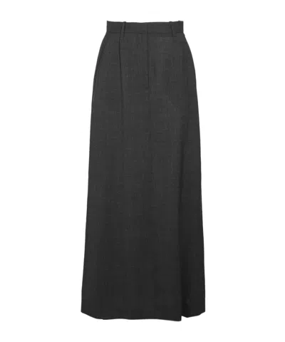 The Row Gonna Roux Maxi Skirt In Black