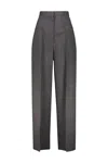 The Row Gordon Pant In Chr Charcoal