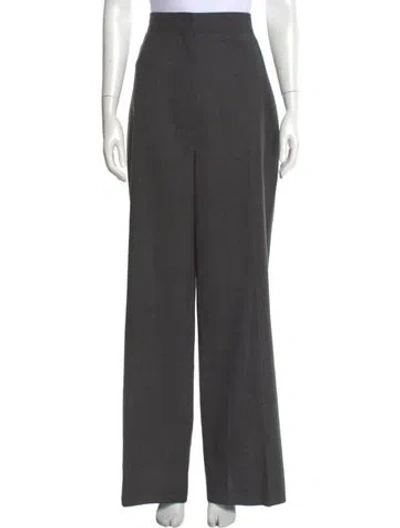 Pre-owned The Row Gordon Pant Wide Leg Pants In Grey