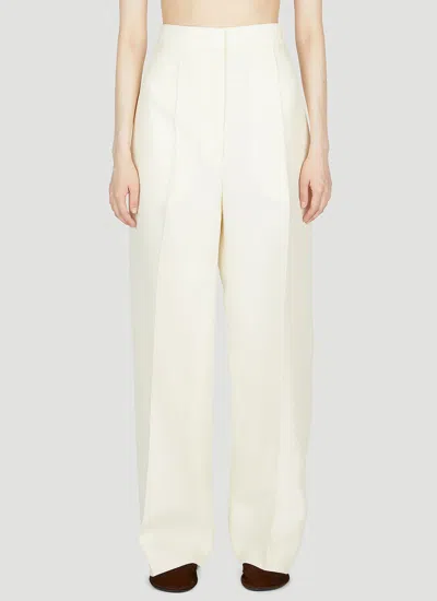 The Row Gordon Pants In White