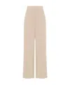 The Row Gordon Virgin Wool Trousers In Nude