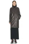 The Row Gracia Coat In Brown