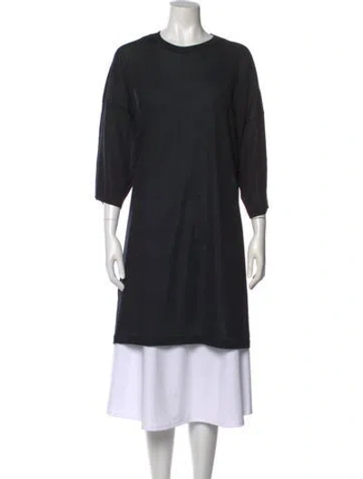 Pre-owned The Row Graig Dress Cashmere Tunic In Gray