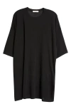 The Row Graig Oversize Cashmere Knit Top In Black