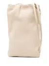 The Row Grained-leather Phone Case In Neutral